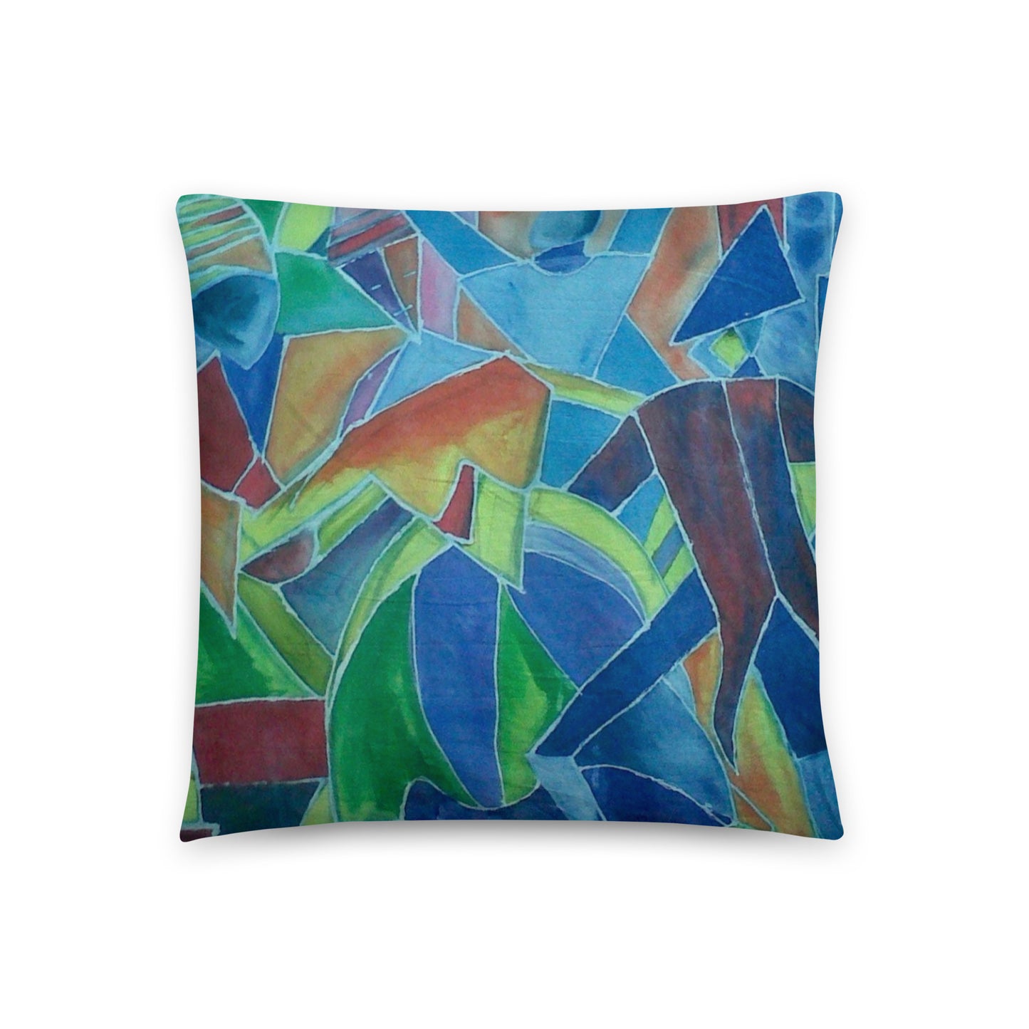 DANCING WITH COLOR Pillow - ParrisPieces