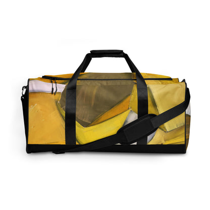 WAVE OF YELLOW Duffle Bag - ParrisPieces