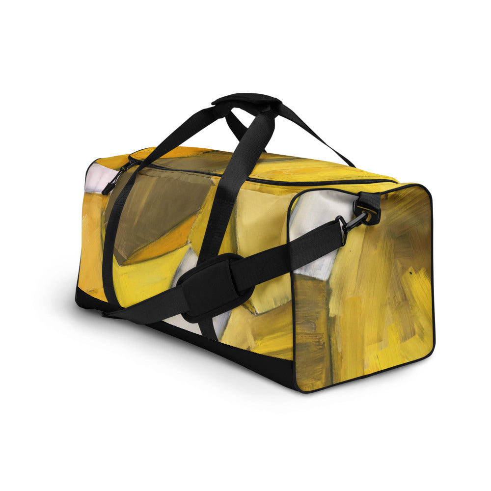 WAVE OF YELLOW Duffle Bag - ParrisPieces