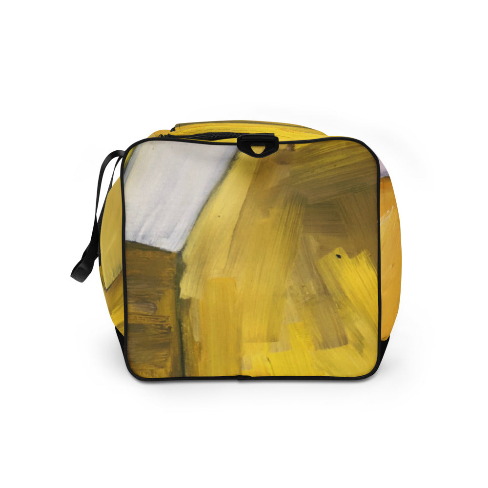 WAVE OF YELLOW Duffle Bag - ParrisPieces