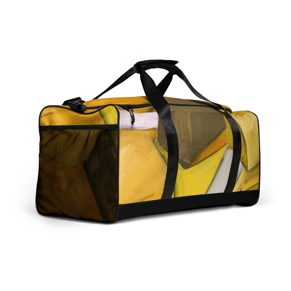 WAVE OF YELLOW Duffle Bag - ParrisPieces