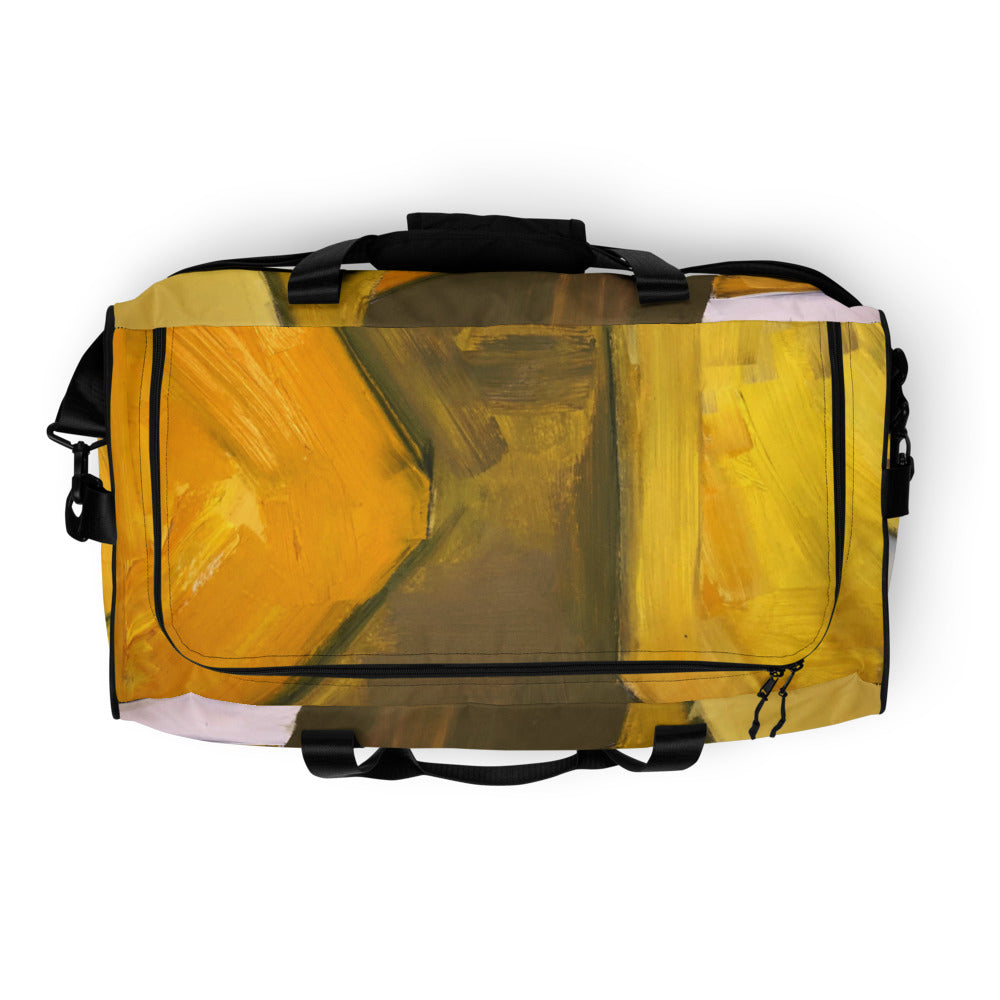 WAVE OF YELLOW Duffle Bag - ParrisPieces