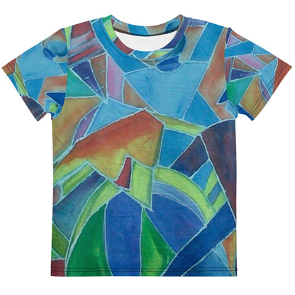 DANCING WITH COLOR All Over Print Kids Tee - ParrisPieces