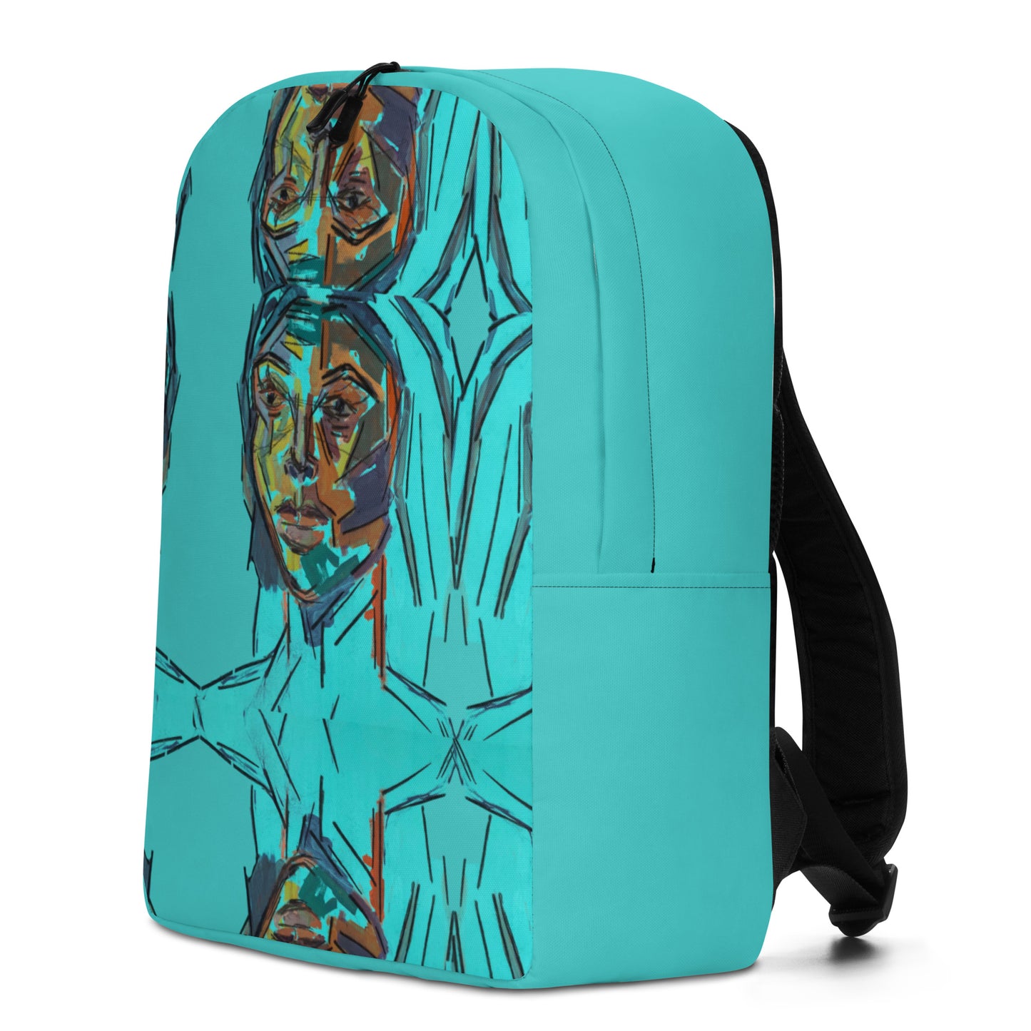 BLUE FACE Backpack - ParrisPieces
