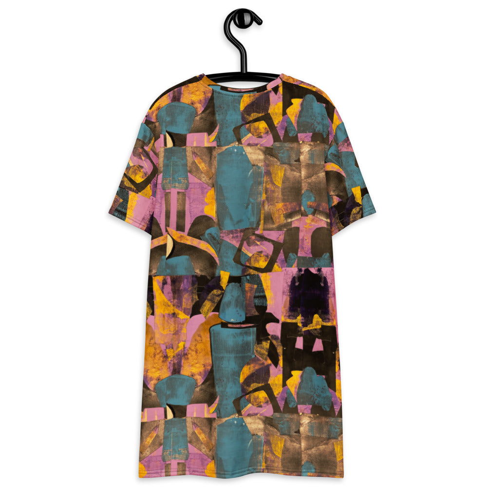 COLORWHEEL T-Shirt Dress - ParrisPieces