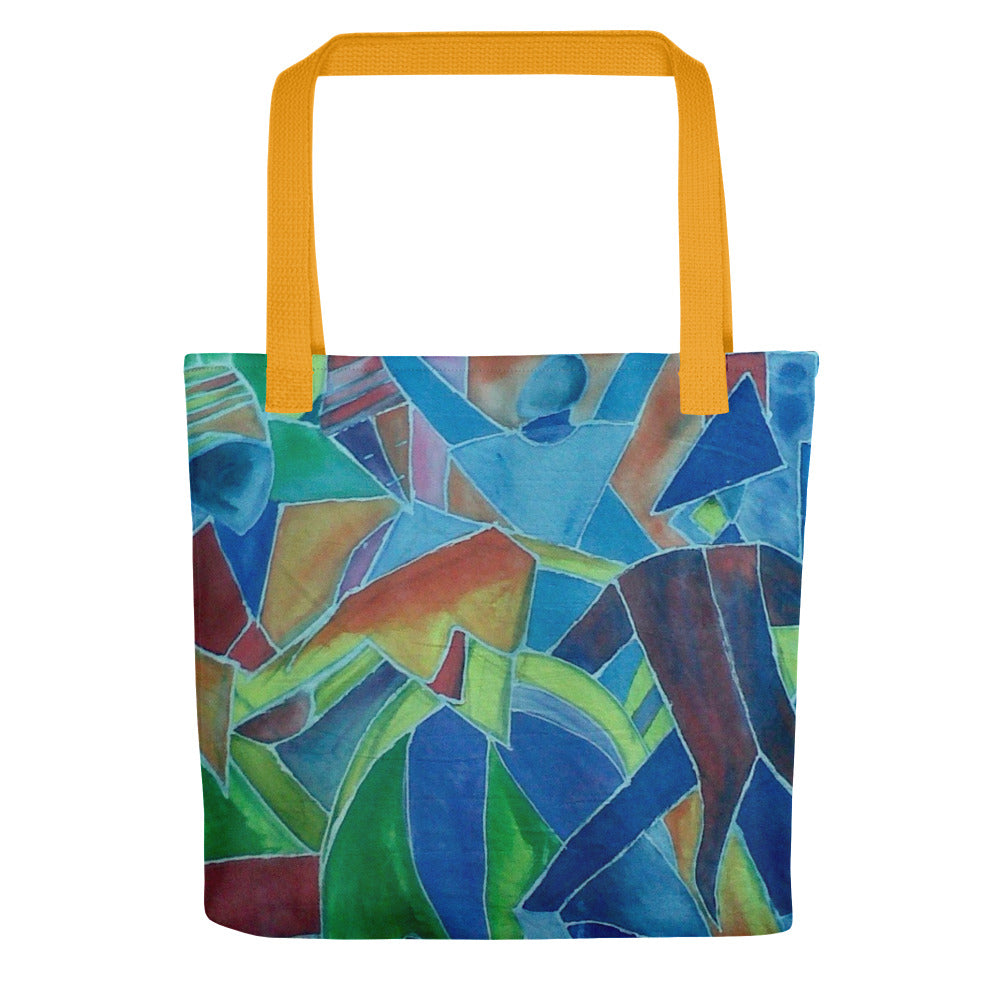 DANCING WITH COLOR Tote Bag - ParrisPieces