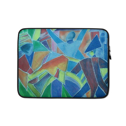 DANCING WITH COLOR Laptop Sleeve - ParrisPieces