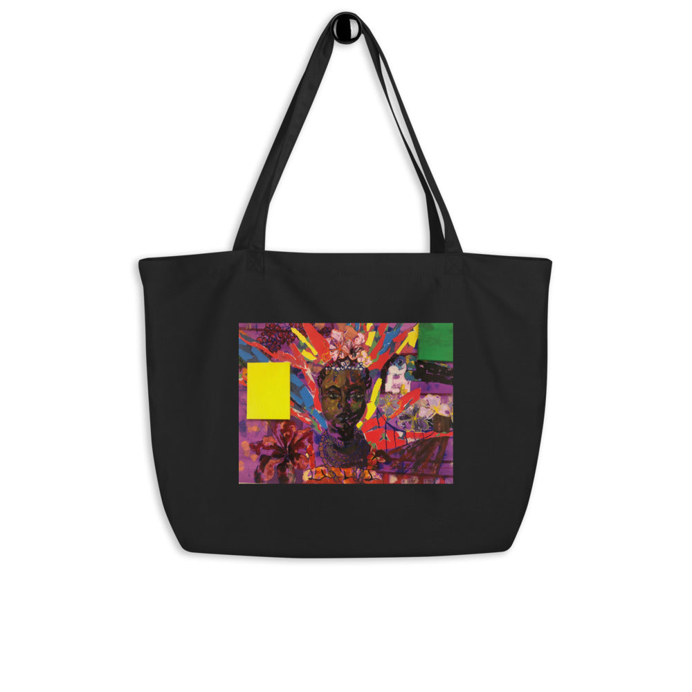 TIME CAPSULE Large Organic Tote Bag - ParrisPieces