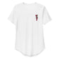 CROCKED Embroidered Curved T-Shirt - ParrisPieces