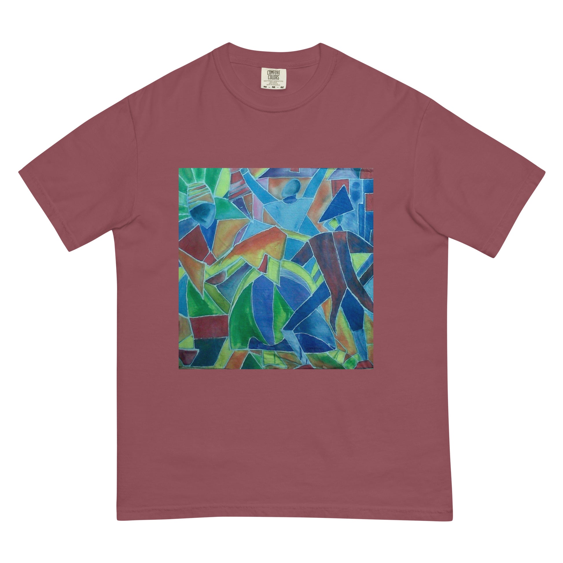 DANCING WITH COLORS Heavyweight T-Shirt - ParrisPieces