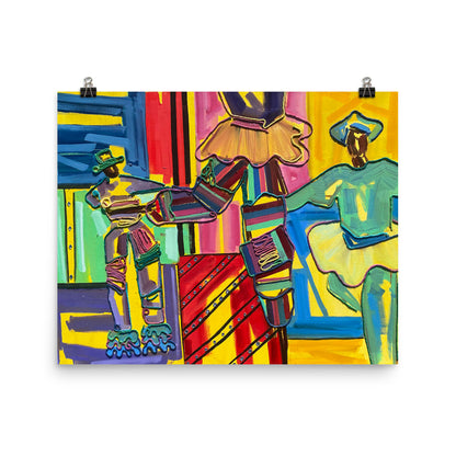 DANCE WITH ME Poster - ParrisPieces