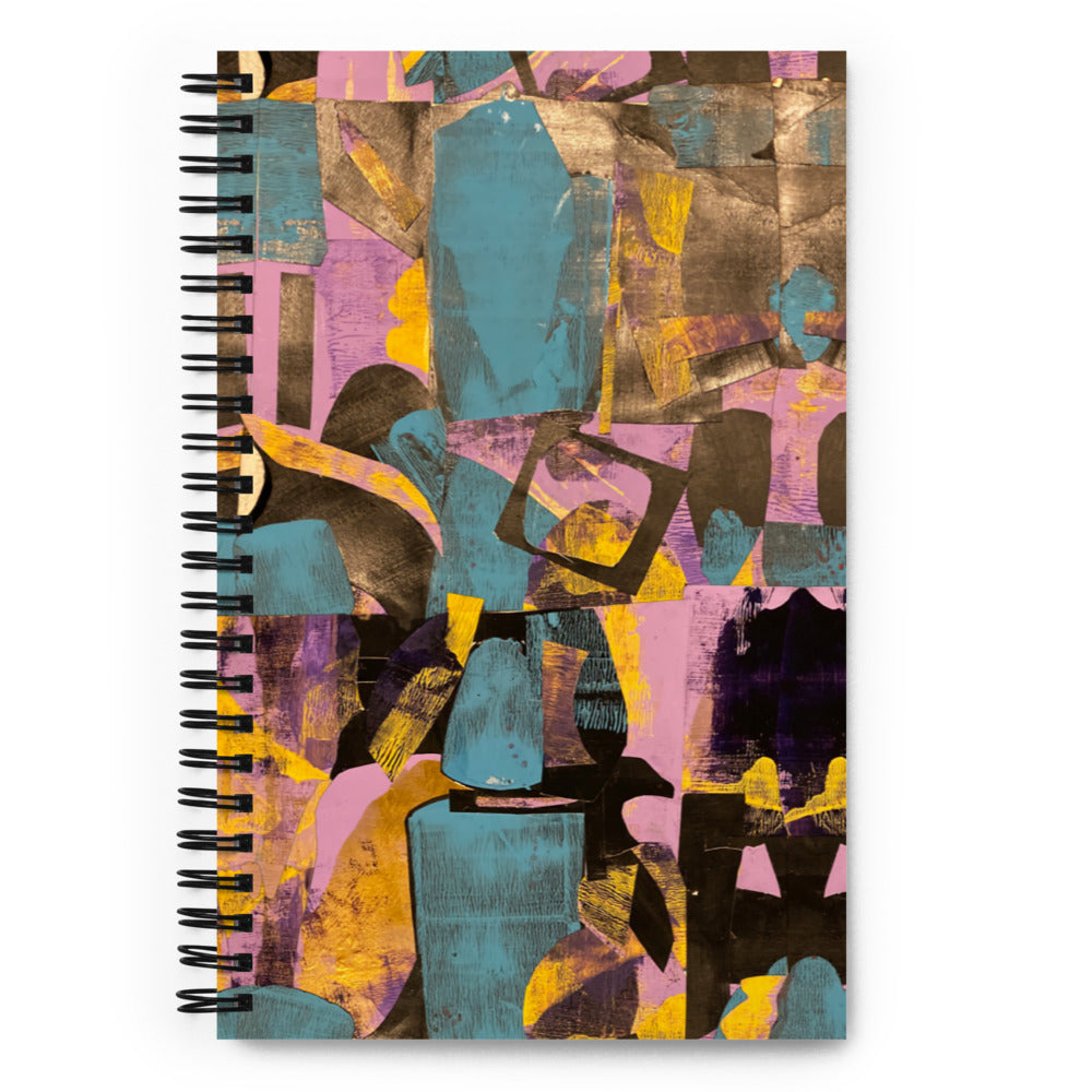 COLORWHEEL Spiral Notebook - ParrisPieces