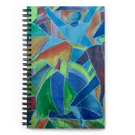 DANCING WITH COLOR Spiral Notebook - ParrisPieces